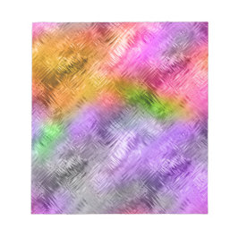 Bloco De Notas Textura Roxa Glassy Ametrine