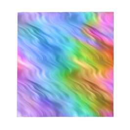 Bloco De Notas Textura Wavy Azul Pansy