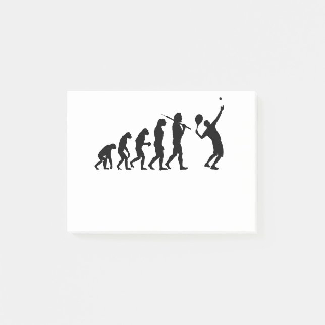 Bloco De Notas The Evolution of Tennis (Frente)