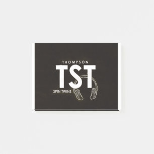 BLOCO DE NOTAS THOMPSON SPIN TWINS (MERCHANDISE OFICIAL) TOUR