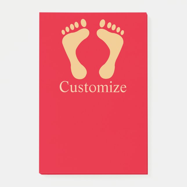 Bloco De Notas Thunder_Cove Bum Praia Descalço (Frente)