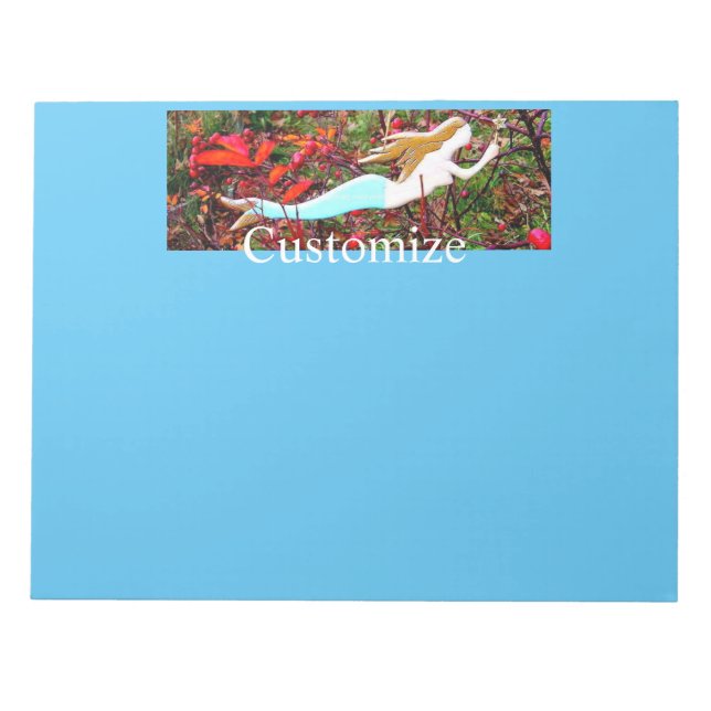 Bloco De Notas Thunder_Cove da Sereia Crescente (Frente)