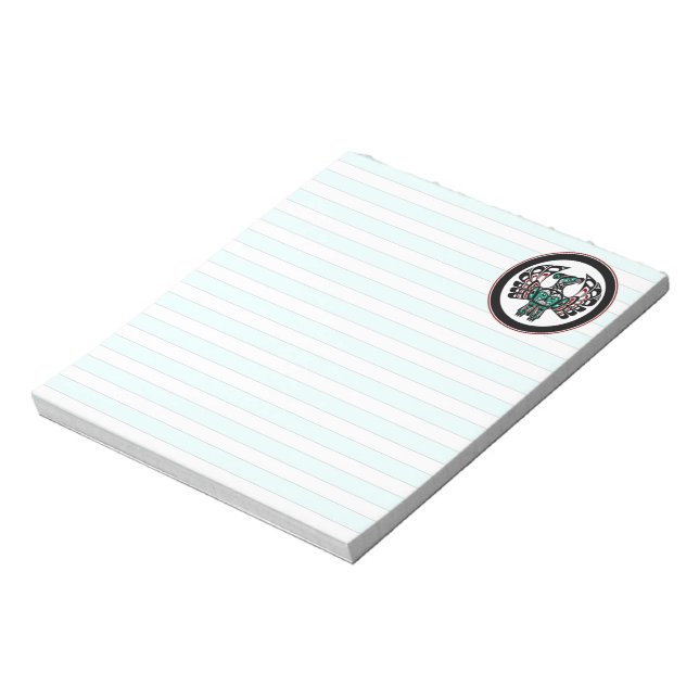 Bloco De Notas Thunderbird na costa do Pacífico Noroeste - Haida  (Invertido)