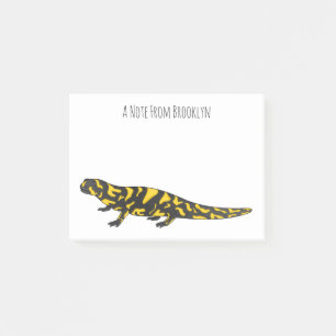 Bloco De Notas Tiger salamander cartoon