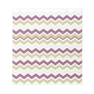 Bloco De Notas Tijolo Chevron Monograma