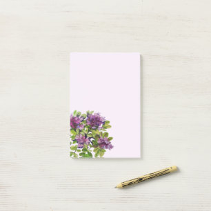 Bloco De Notas Timo pintado com papel de aquarela