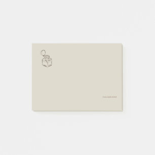 Bloco De Notas Tinteiro Dark Academia – Biblioteca Vintage Minima