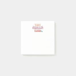 Bloco De Notas Tiny Human Tamer - Post-It Notes