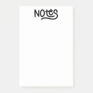 Bloco De Notas Tipografia de Notas de Letra Bonita
