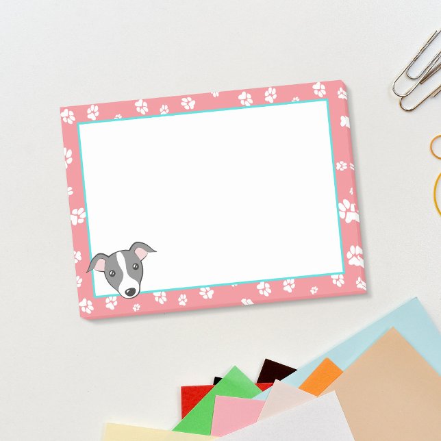 Bloco De Notas Tira-branca italiana Impressões de desenhos em cor (Criador carregado)