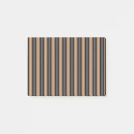 Bloco De Notas Tiras castanhas torradas com Na moda moderno com p