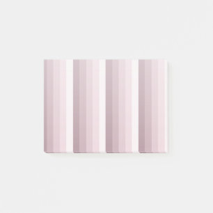 Bloco De Notas tiras de sombra rosa quartz