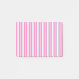 Bloco De Notas Tiras Rosa Neon Modernas com Efeito 3D