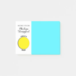 Bloco De Notas Tire seus próprios post-it de hoje do humor do