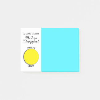 Bloco De Notas Tire seus próprios post-it de hoje do humor do