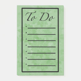 Bloco De Notas To Do List with Pointy Succulents