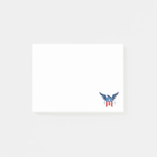 Bloco De Notas Toda Águia Americana e Patriótico