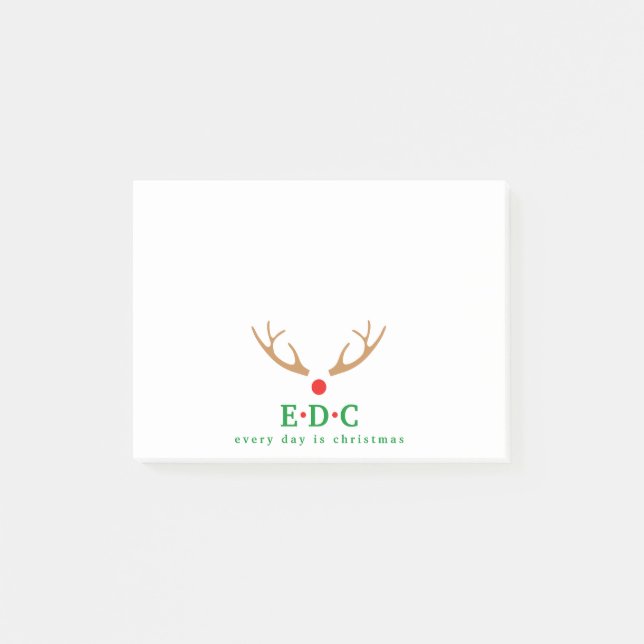 Bloco De Notas Todo Dia é Natal   (Frente)
