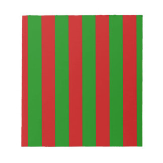 Bloco De Notas Toksie Turbie Natal Verde Listras Vermelhas