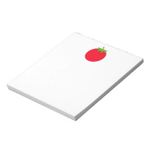 Bloco De Notas Tomate vermelho