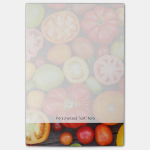 Bloco De Notas Tomates coloridos
