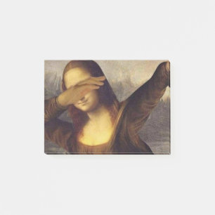 Bloco De Notas Toque ligeiro de Mona Lisa