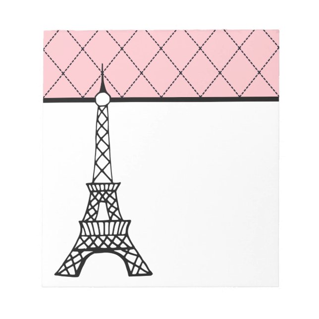 Bloco de Notas Torre Eiffel Paris (Frente)