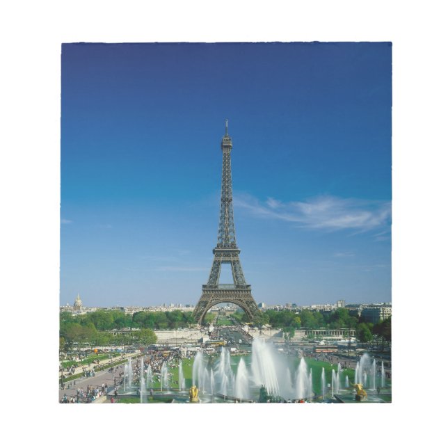 Bloco De Notas Torre Eiffel, Paris, França (Frente)