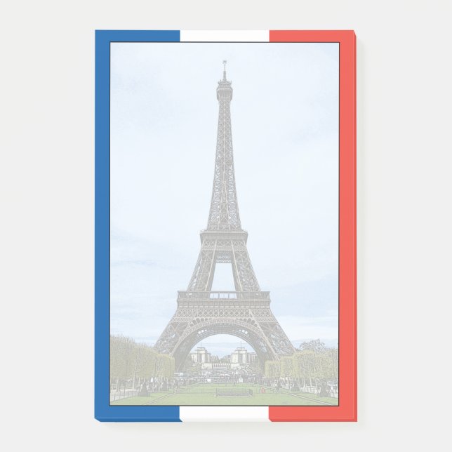 Bloco De Notas Torre Eiffel, Paris, France (Frente)