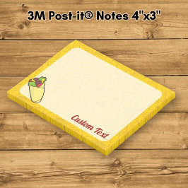 Bloco De Notas Tortilha Sanduíche Wrap
