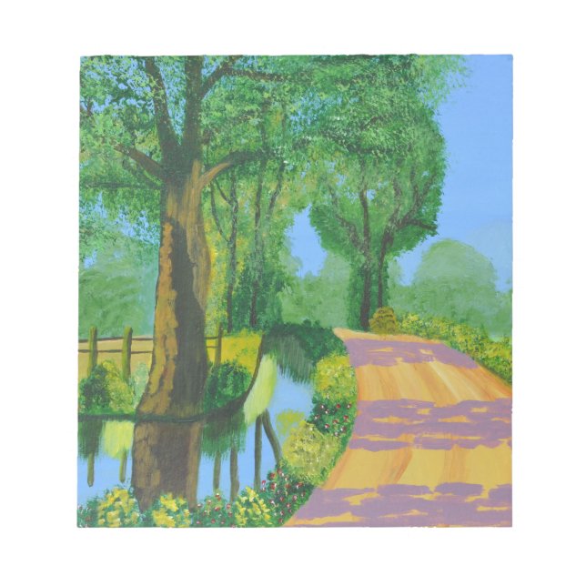 Bloco De Notas Trajetória de Verão (Frente)