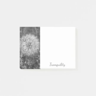 Bloco De Notas Tranquil Black & White Puff Notes