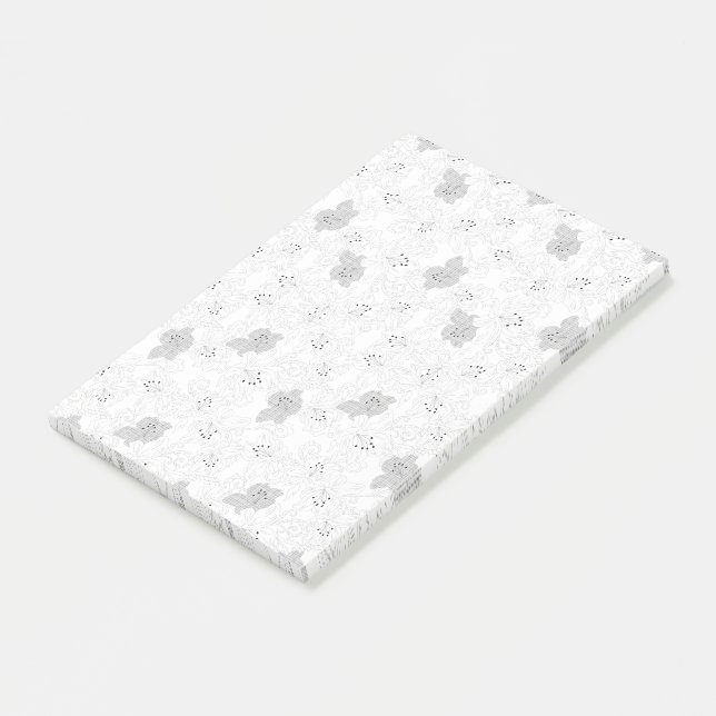 Bloco De Notas Transparent Grid Overlay – Editable PNG Texture (Inclinado)