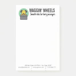 Bloco De Notas Transporte de Cães Personalizado