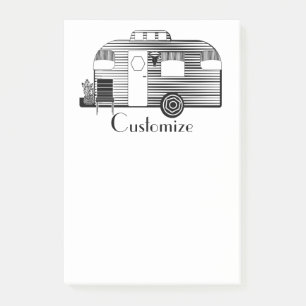 Bloco De Notas Traveler Camper Caravan Thunder_Cove