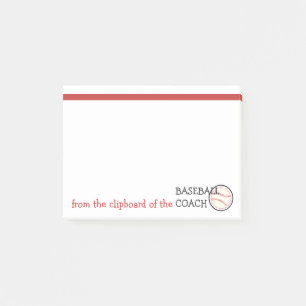 Bloco De Notas Treinador de Baseball Encantado Esportes Engraçado