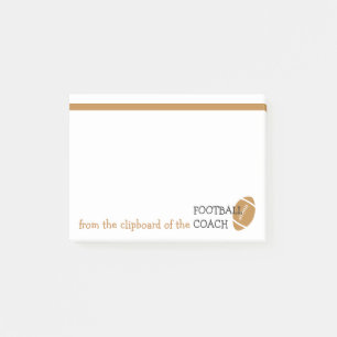 Bloco De Notas Treinador de futebol Encantado Esportes Engraçados