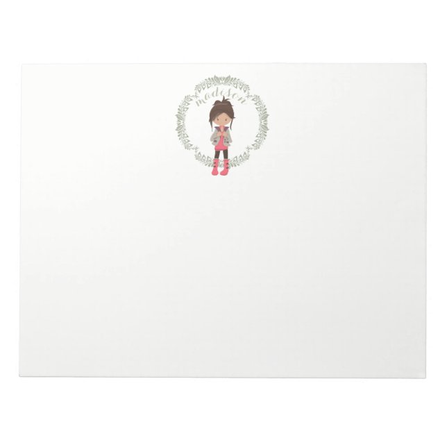 Bloco De Notas Trendy Girly Avatar (Frente)