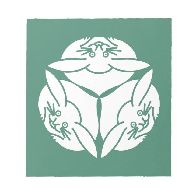 Bloco De Notas Três coelhos (Frente)