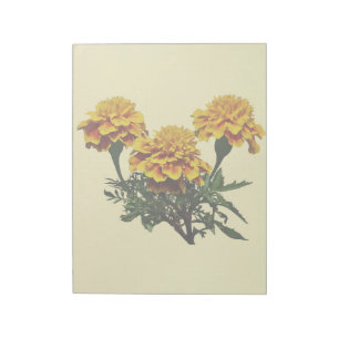 Bloco De Notas Três Marigolds