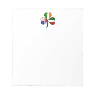 Bloco De Notas Trevo Italiano