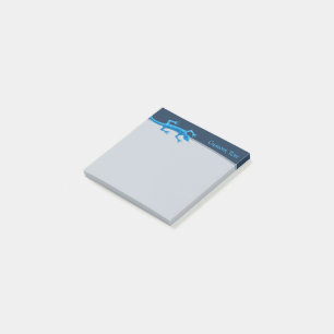 Bloco De Notas Tribal Lizard Blue