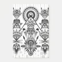 Tribal Nativo abstrato