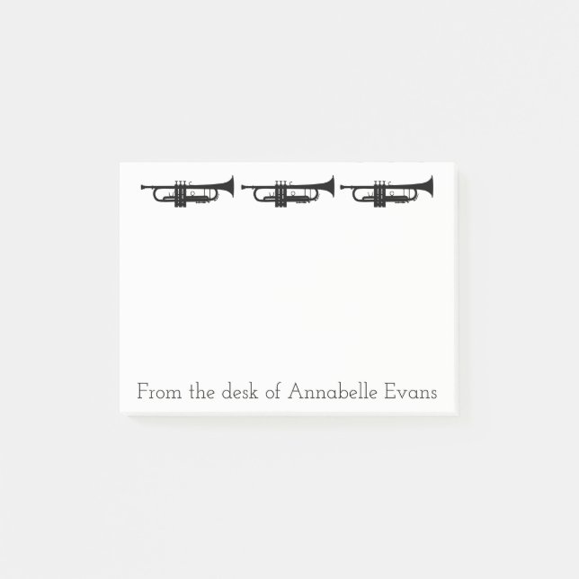 Bloco De Notas Trombetas (Frente)