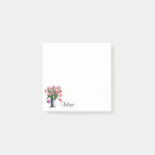 Bloco De Notas Tulipas