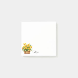 Bloco De Notas Tulipas