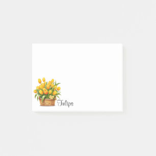 Bloco De Notas Tulipas