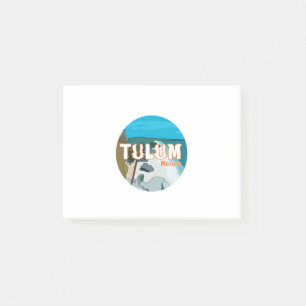 Bloco De Notas Tulum México Ótima Ideia de Presente