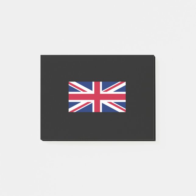 Bloco De Notas Uk Flag-United Kingdom-England-Union Jack (Frente)