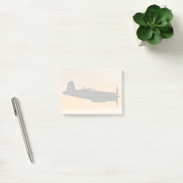 Bloco De Notas Um caça Vought F4U Corsair (Escritótio)